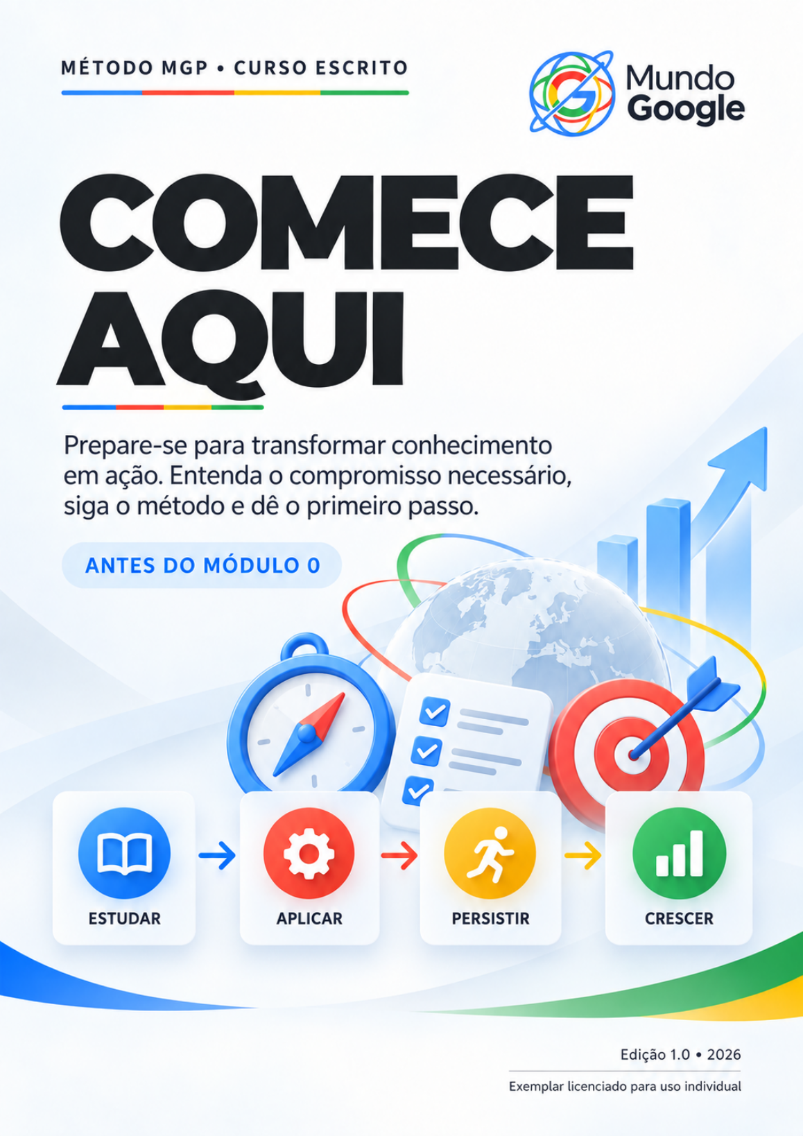 Capa Comece Aqui do Método MGP